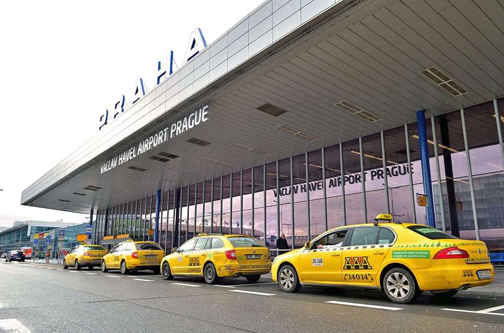 Autisti di taxi dell'aeroporto